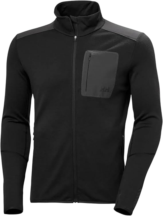 Helly-Hansen Men's LIFA Merino Midlayer - Warm and Breathable Wool Blend Jumper Ideal for Outdoor Activities and Layering