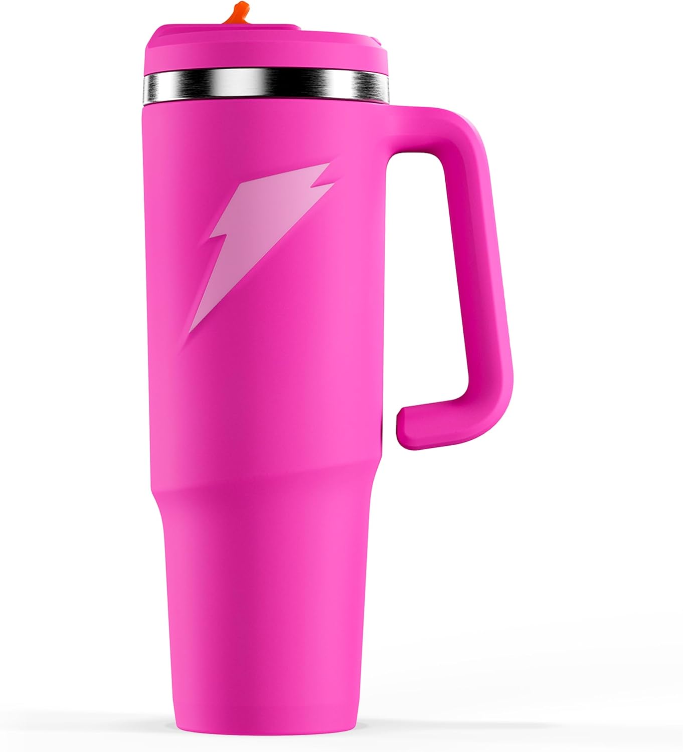 Gatorade Crossover Stainless Steel Tumbler Bottle, Pink, Double-Wall Insulation, 36 fl oz