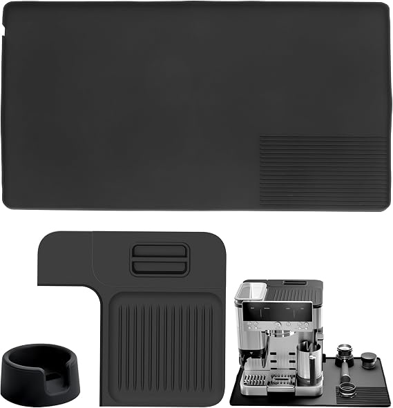 コーヒータンパーベース + シリコーントップマット + シリコンマット ニンジャコーヒーメーカー用、Ninja Luxe Cafe ES601用アクセサリー