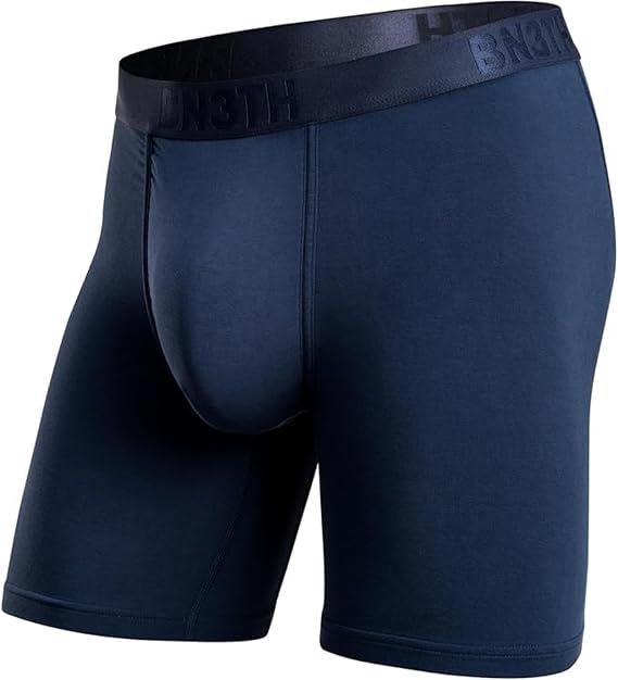 BN3TH Men's Classic Boxer Briefs with Fly and 3-D Pouch - Breathable, Anti-Chafing Athletic Design