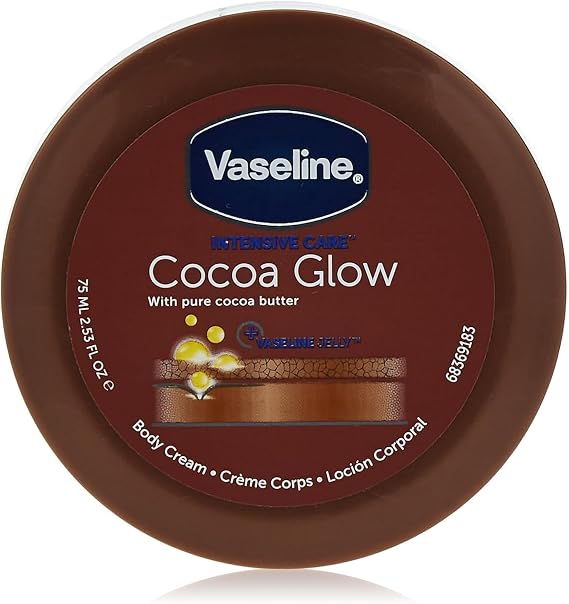 Vaseline 75ml Moisturising Crm Cocoa WHITE