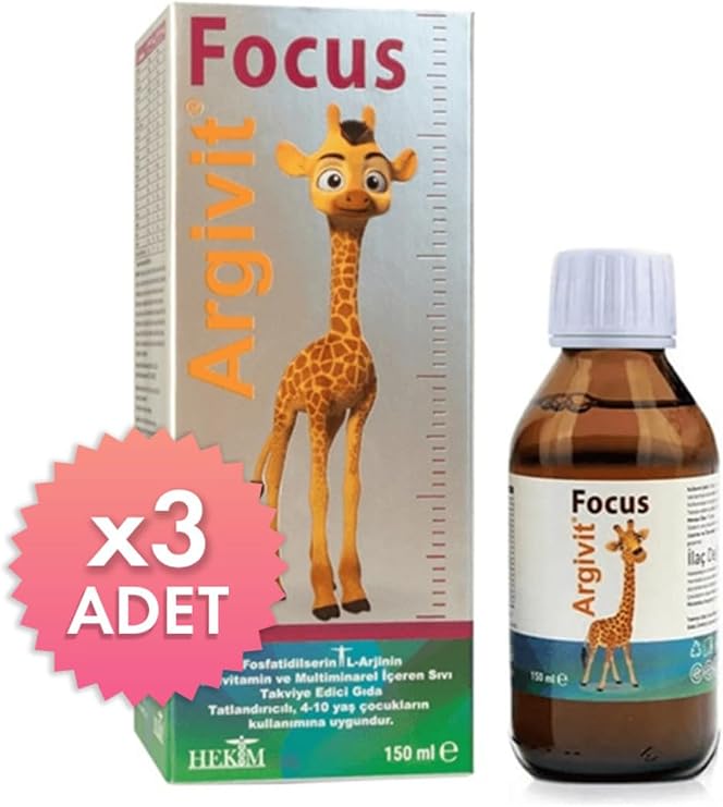 Argivit Focus 150 ml, 3 Adet