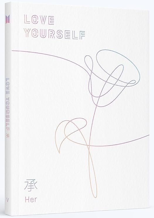 BigHit Entertainment Bts - Love Yourself [Her] [V Ver.] With Photobook, Photocard