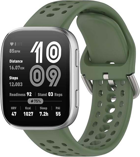 Amazfit Bip 6用バンド シリコン交換用ストラップ Amazfit Bip 6スマートウォッチ用