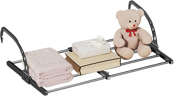 Dorm Bedside Shelf Foldable Adjustable Holder