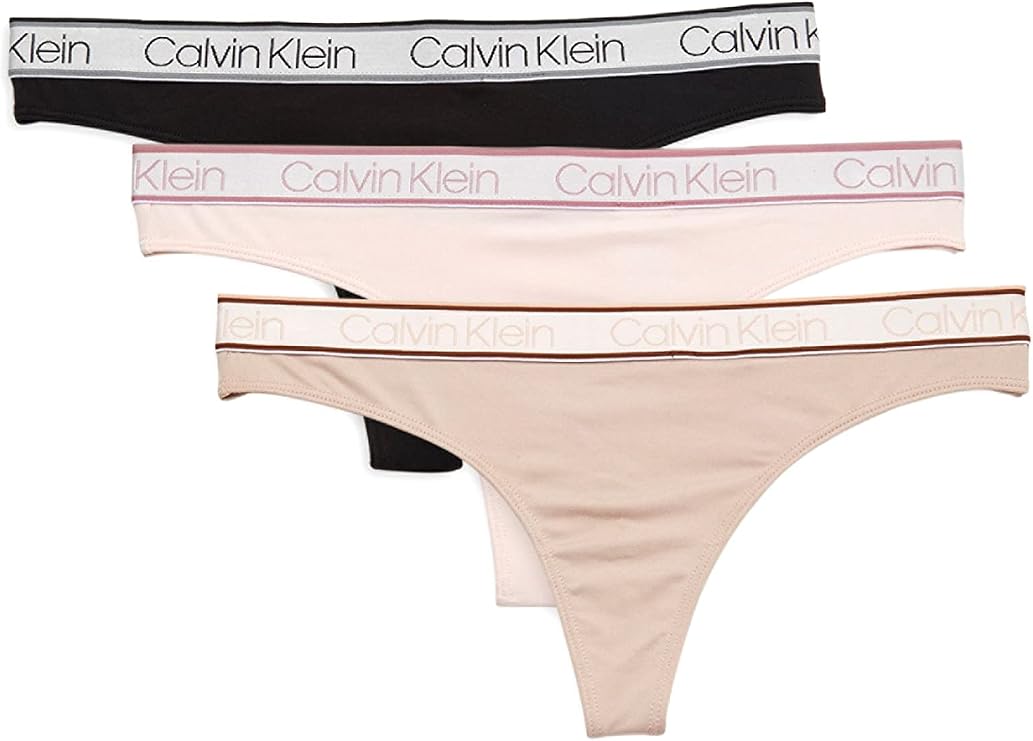 Calvin Klein レディース Motive コットン ソング 3パック