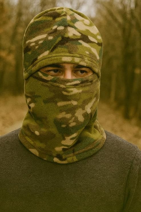 Single Sword Polar Kar Maskesi Erkek&Kadın Balaklava, Multicam