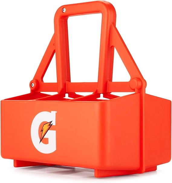 Gatorade 6ct Squeeze Bottle Carrier, Team Equipment, Bottle Caddy, Bottle Holder, Bottles Not Included