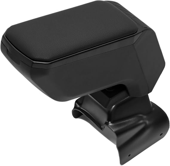 CROSS AUTO ACCESSORIES Suzuki Vitara 2015 Sonrası İle Uyumlu Vidalı Kolçak, Kol Dayama - A+ Kalite Abs Malzeme (Siyah)