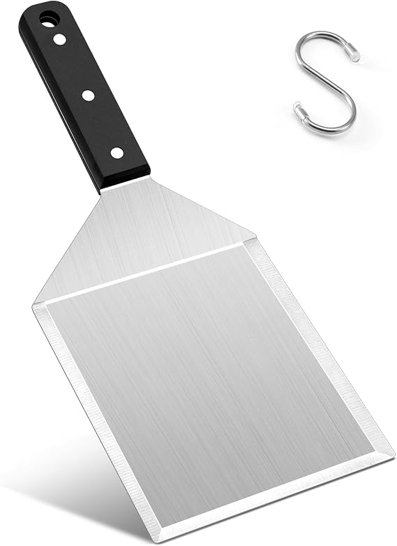 Herogo Burger Spatula, Stainless Steel Large Griddle Spatula for BBQ Grill