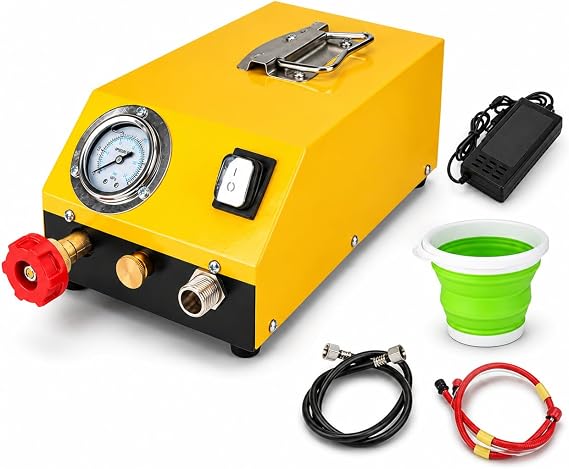 Electric Hydrostatic Test Pump, Adjustable 9-25 kg Pressure Tester