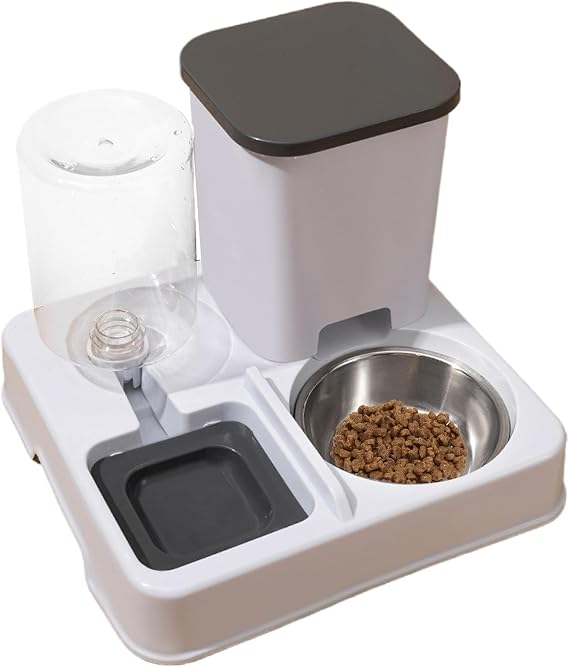 Cat Automatic Feeder Small To Medium Pet Food Dispensing, Drinking