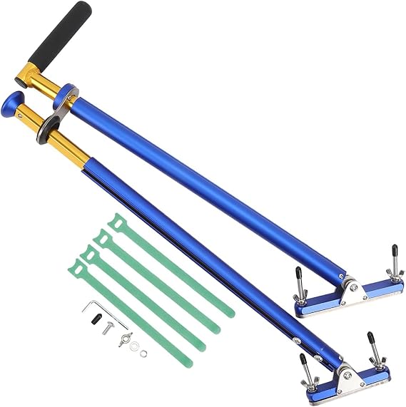 Handicap Driving Hand Controls,Car Hand Controls for Disabled Drivers,Car Pedal Assist Controls,Adjustable Length Portable Driving Hand Control for Gas,Double Insurance