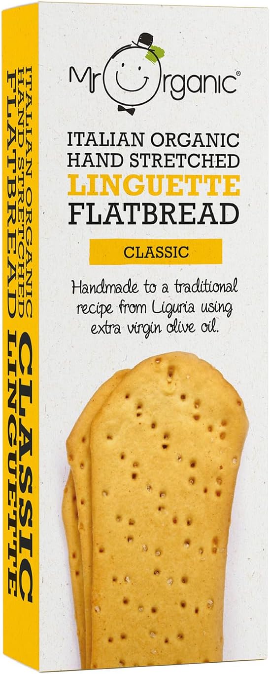 Mr Organic Classic Flatbread - 150g, Hand-stretched in Italy