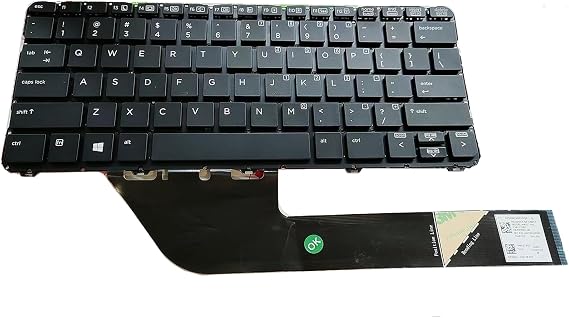Replacement Laptop Keyboard For HP Elite x2 1012 G2 Black US English Layout