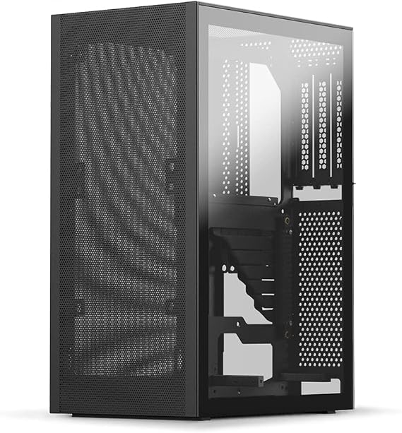 Ssupd Meshlicious Mini-ITX Case - Tempered Glass Black
