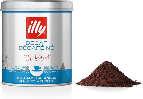 illy Öğütülmüş Kahve Kafeinsiz 125 Gr