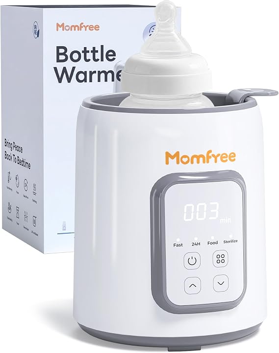 8 in 1 Bottle Warmer, Fast and Practical, for Breast Milk and Formula, Precise Temperature Control and Auto Shut Off, Multifunctional.
