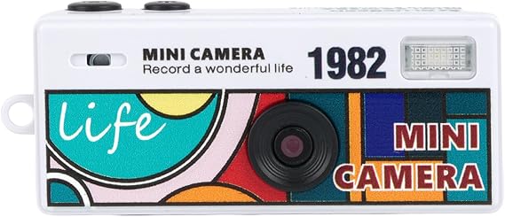 Pikas Joyplus Mini Anahtarlık Dijital Fotoğraf Makinesi Retro Filtreli Mini Video Kamera LK-030 (Beyaz)