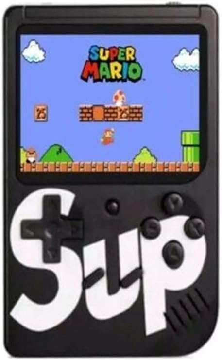 Bilger Sup 400 Oyunlu 3" Mini Atari Retro Game Nostalji Oyunlar, Siyah, bilger452