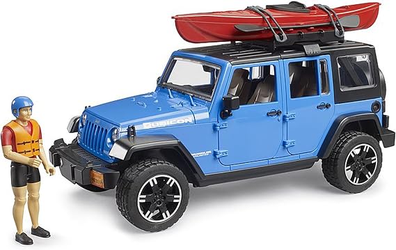Bruder Jeep Wrangler Unlimited Rubicon, Kano Ve Sürücü Oyuncak