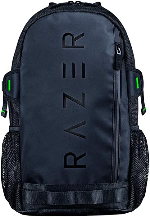 Razer Rogue V3 Sırt Çantası (13,3 inç) - Kompakt Seyahat Sırt Çantası (15 “e kadar dizüstü bilgisayar bölmesi, aşınmaya dayanıklı, polyester dış kılıf) Siyah