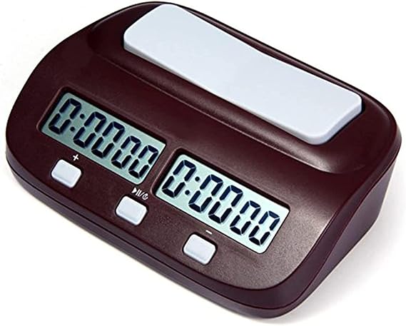 Digital Chess Timer Clock I-go Count Up Down Timer for Chinese Chess, International Chess and I-GO