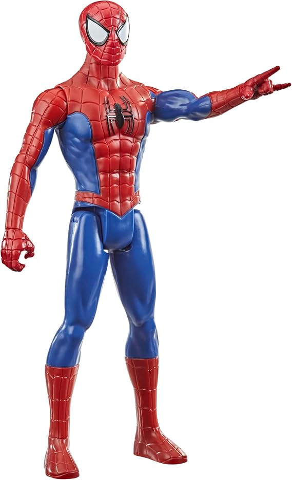 Hasbro Marvel Örümcek Adam Titan Hero Dizisi, Eklemli Aksiyon Figürü, Mavi