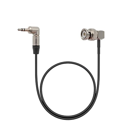 Tentacle 24 3.5mm TRS to BNC Timecode Cable for Canon EOS C300/500 Sony F55 PDW-700/PMW-EX3/PMW-200/FX6 FX9 Amira ARRI Zoom F8 Camera