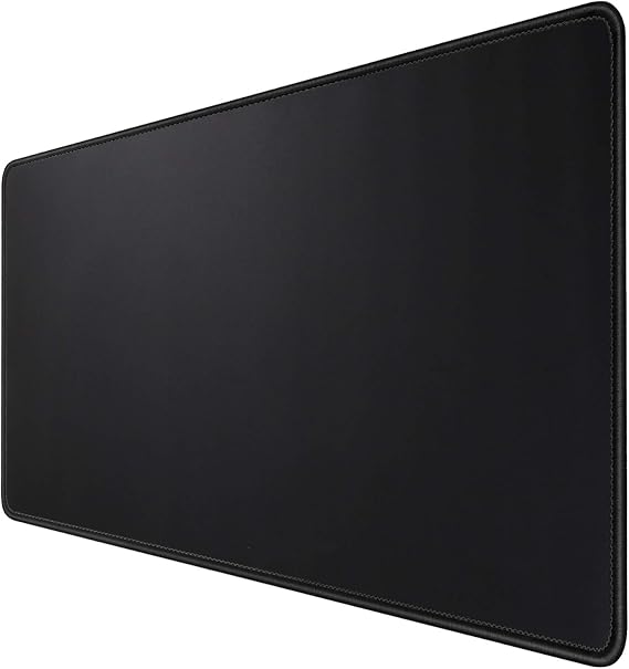 Gaming Mouse Mat/Large Mouse Pad 900 x 400 x 3mm / XXL mouse pad/large size | improved precision and speed | rubber base for stable grip on smooth surfaces | non-slip (90x40 Black)