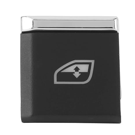 Window Master Button Cap, Window Master Switch Buttons Caps Cover Front Right 7PP959858R Fit for Porsche Macan/Cayenne/Panamera