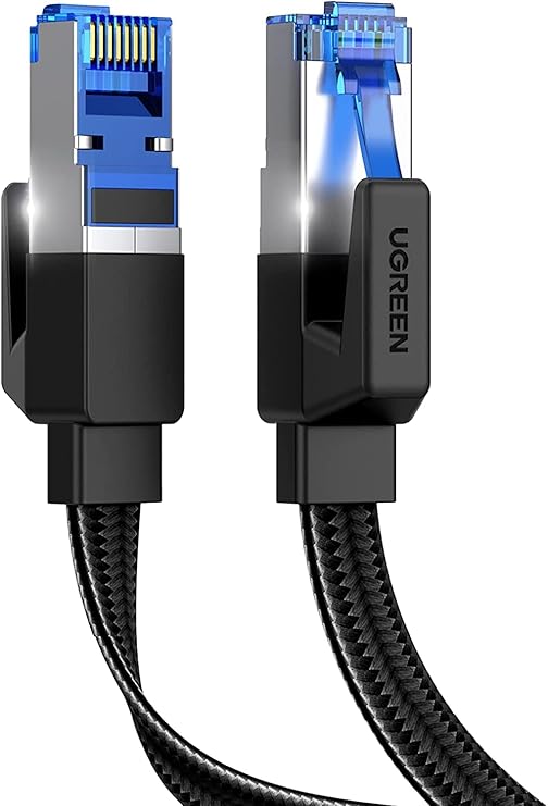 UGREEN Cat 8 Ethernet Cable 2m, 40Gbps Internet Cable (2 Meter Braided)