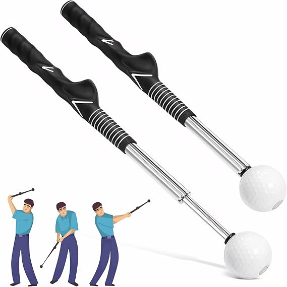 Golf Grip Training Aid Retractable for Beginner Swing Practice