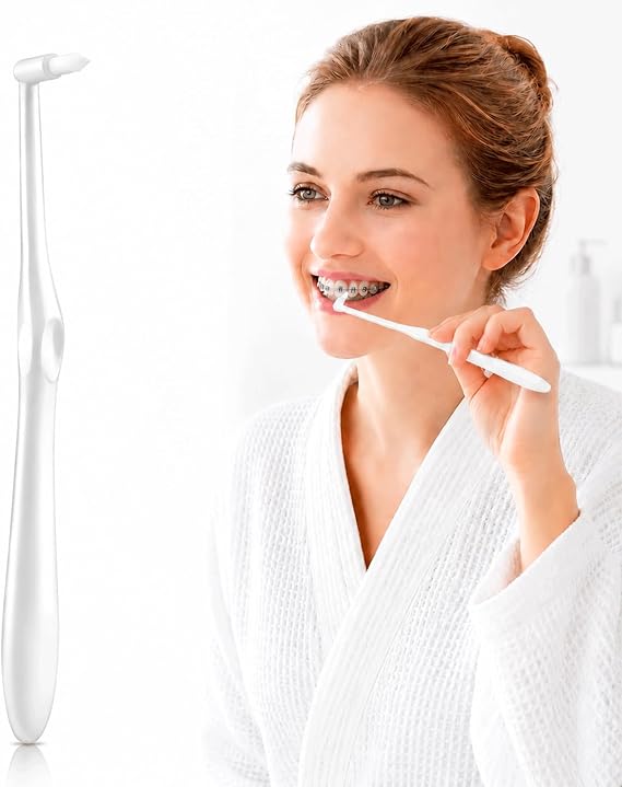 Single Tuft Toothbrush, Interspace Toothbrush Small Tufted Brush