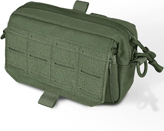 Tactical Admin Molle Bag Waterproof EDC Organiser Bag Compatible Tool Bags for Backpack Chest Rig and Warrior Belt