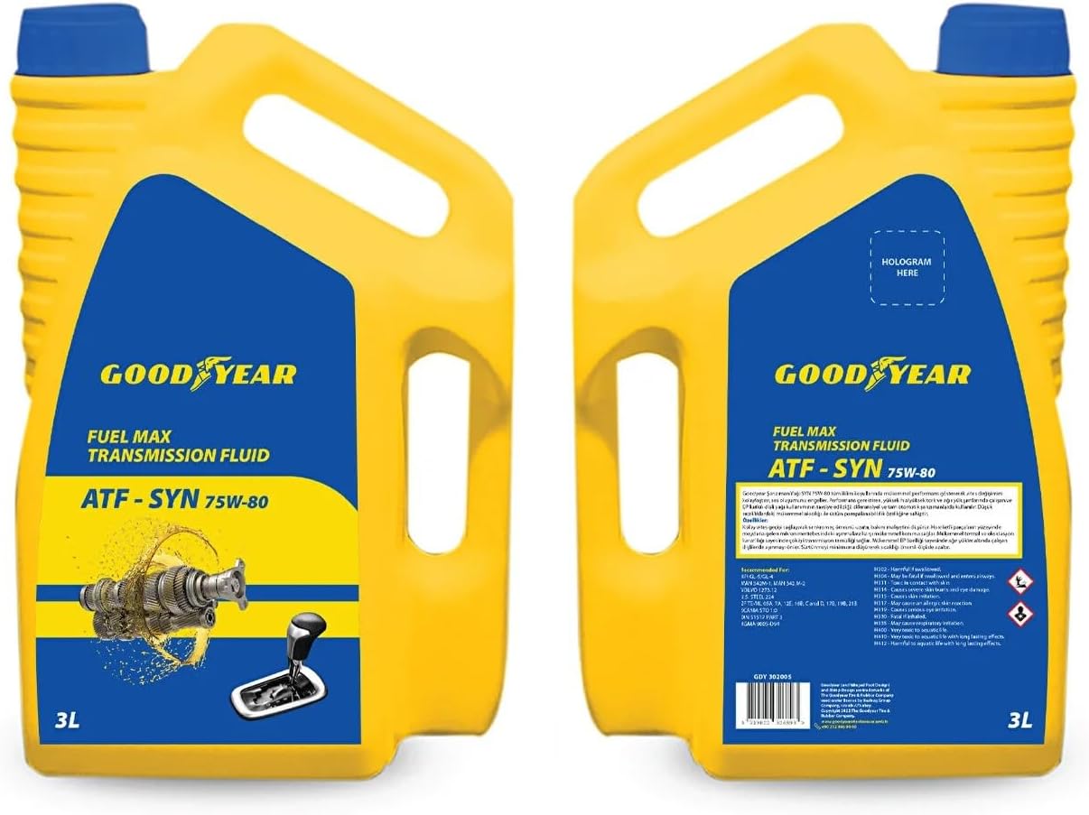 GOODYEAR Atf-Syn 75W-90 3 Litre Şanzıman Yağı