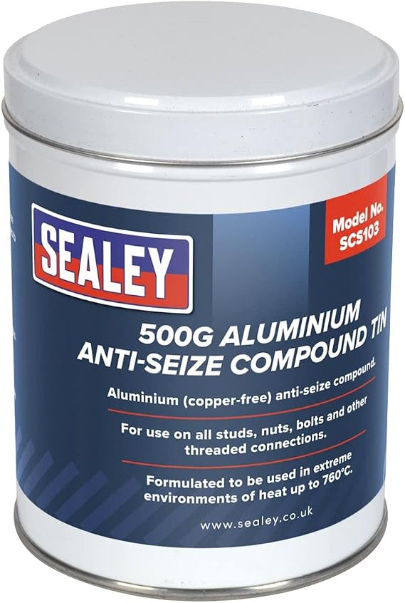 Sealey SCS103 Aluminium Anti-Seize Compound 500g Tin