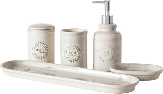 Barnes Vintage 5'lİ Kutulu Banyo Setİ