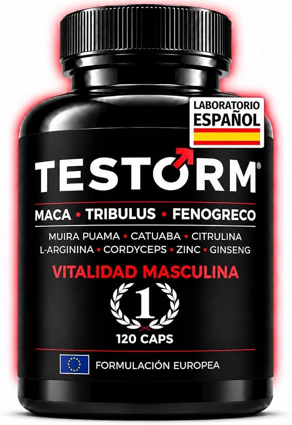 Vitality and Energy Men with Zinc, Maca and Tribulus - 120 Caps