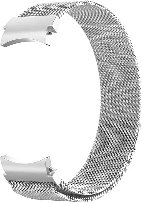 Microsonic Samsung Galaxy Watch 4 Classic 46mm Kordon Milano Loop Gümüş