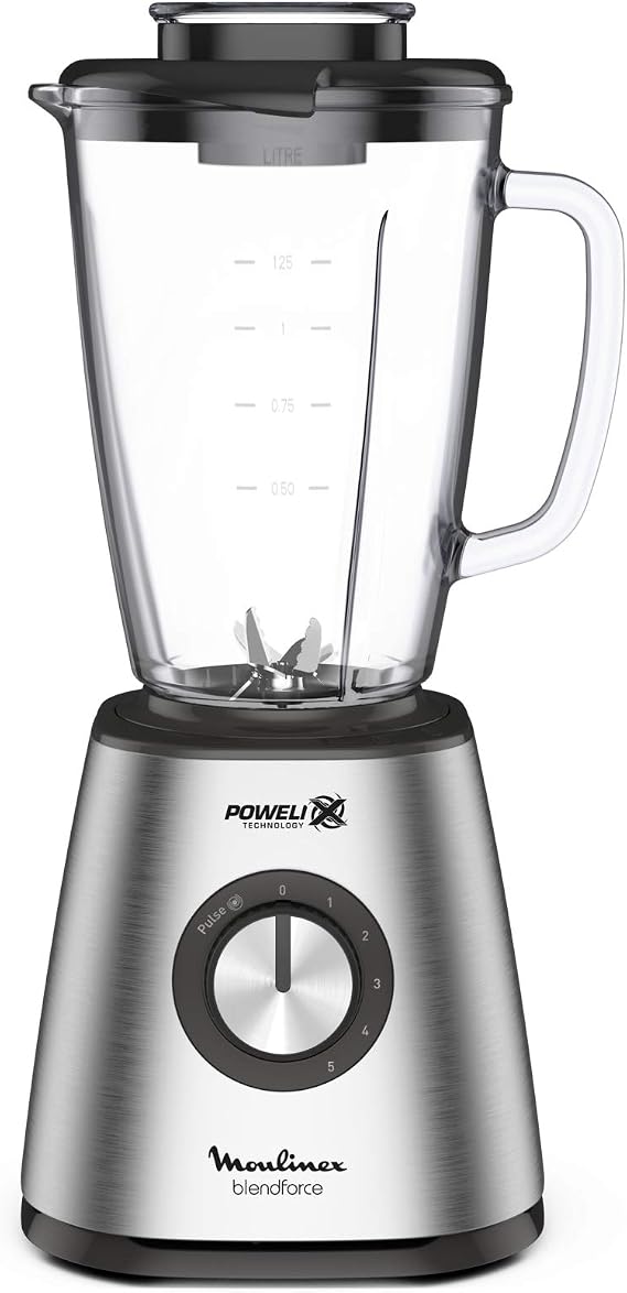 Moulinex - BlendForce Metal - Stainless Steel - 1.75L - 800W - Resistant