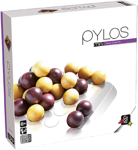 GIGAMIC Pylos Mini Pillows, Board Game, Table Game, Educational Toy, for Kids, Brain Training, France