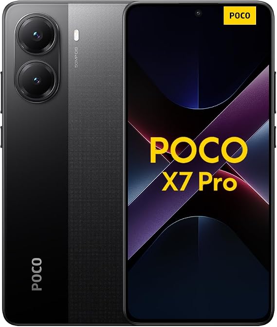 XIAOMI Poco X7 Pro Smartphone 8+256GB 6000mAh Akku 50MP Kamera Schwarz