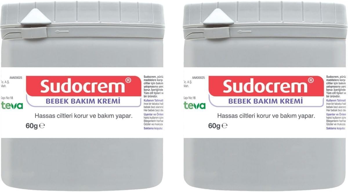 Sudocrem Bebek Bakım Kremi 60 Gr X2 Adet