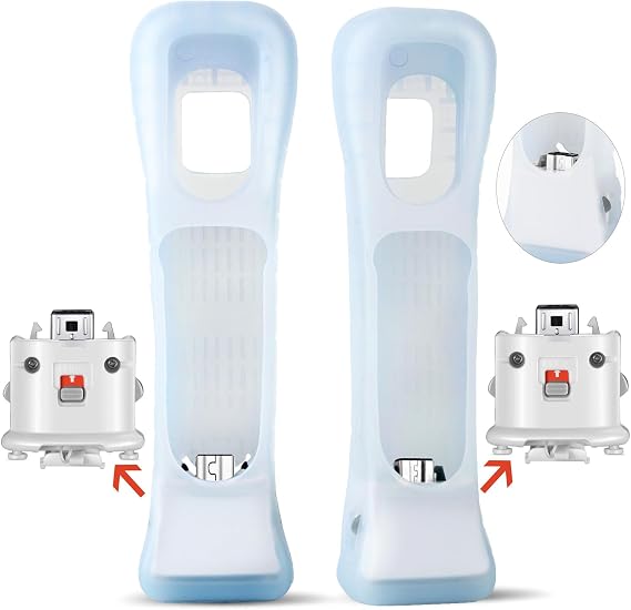 Machine-Ya Wii Motion Plus Adaptör Sensörü Hızlandırıcı Nintendo Uzaktan Kumanda Wii U Motion Plus (Beyaz (1 ADET))