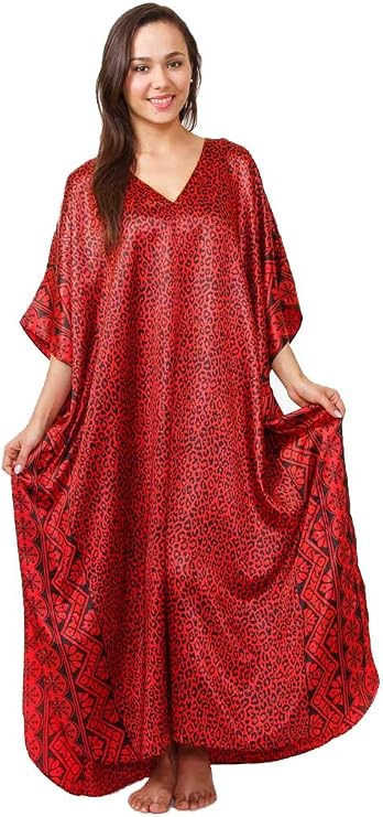 Caftan / Kaftan withクールライラック印刷、up2dateファッションstyle-caf61