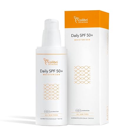 Colibri Skincare Daily SPF 50+ Moisturiser 80 ml - Day Cream SPF 50