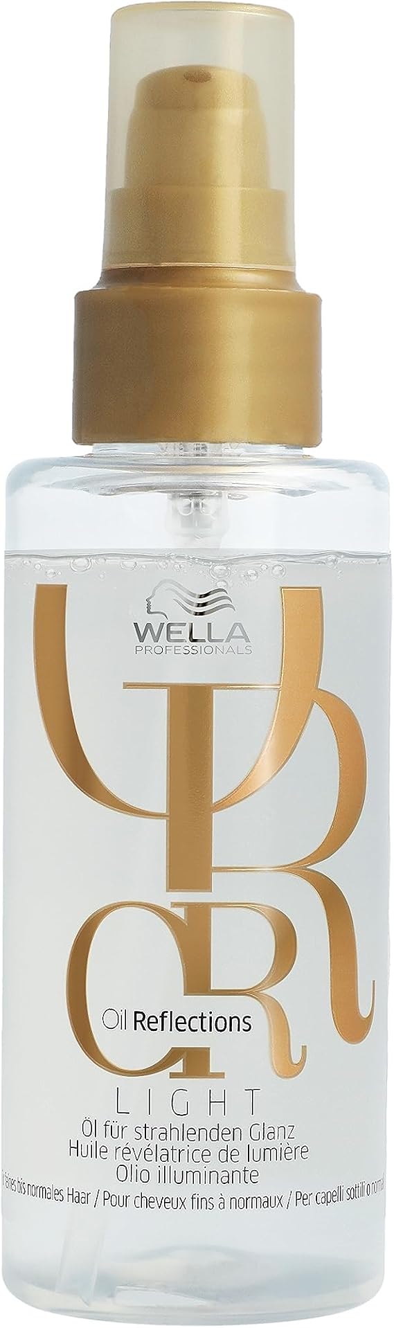 Wella Professionals OIL REFLECTIONS - Oil Reflections of Luminosity - Hair with shine and softness - Camellia Oil and White Tea Extract 100 ml