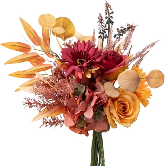 Artificial Flowers, Artificial Plants, Decorative Flowers, Hydrangea, Silk, Home Arrangements, Flower Bouquet, Wedding, Garden, Kitchen, Festival, Decoration