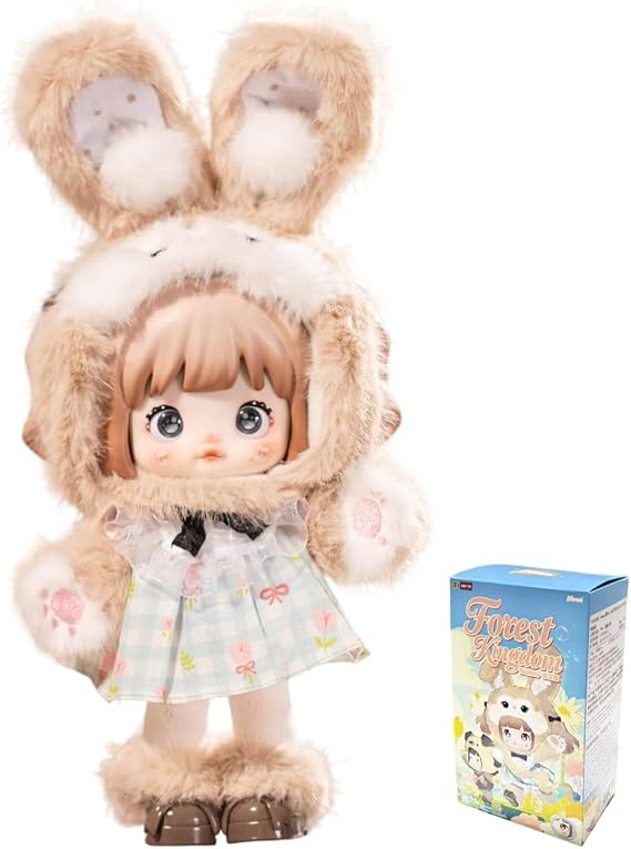 Calembou アニメブラインドボックス ノンミフォレストキングダムシリーズ ブラインドボックス ドレスアップ人形 ぬいぐるみ服付き かわいいジョイント可動人形 コレクション用pvcフィギュア 誕生日 クリスマス用
